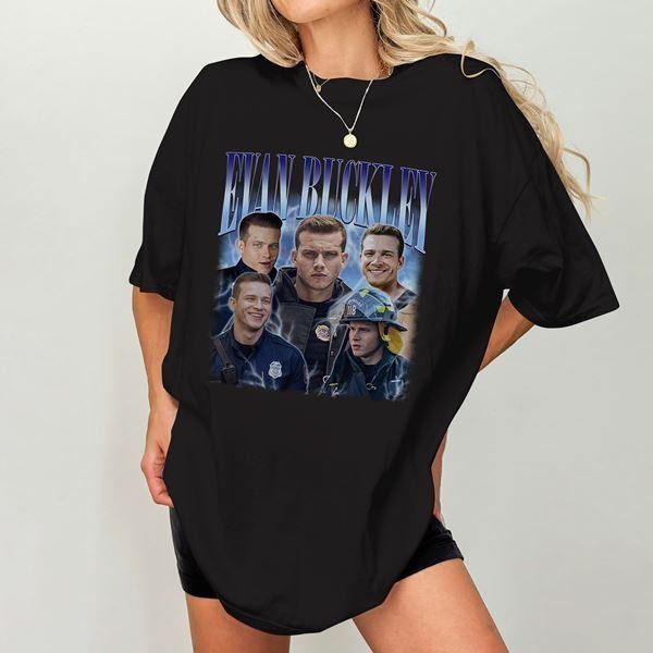 Vintage Evan Buckley | Evan Buckley Homage Shirt | 9-1-1 Movie Shirt