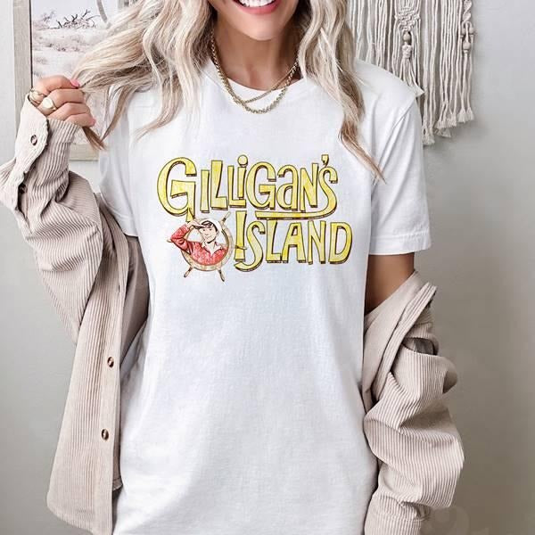 Vintage Gilligan's Island Shirt Gilligan Island 1964 Sitcom Shirt
