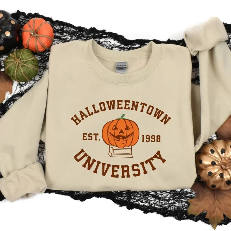 Vintage Halloweentown 1998 Shirt,Halloweentown University Shirt, Fall Shirt, Halloween University Shirt, Halloween Shirt, University Shirt Classic Cotton Fabric Medium Fabric Medium