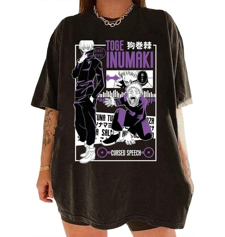 Vintage Inumaki Toge Shirt, Toge Shirt, Inumaki Shirt, Anime Shirt