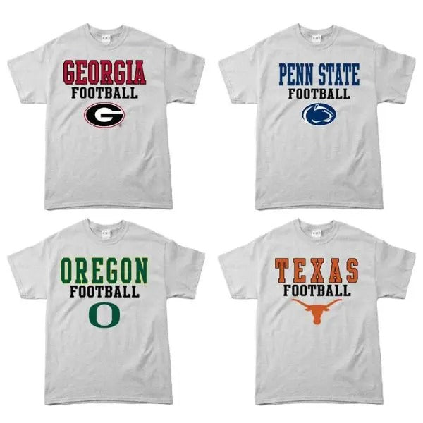 Vintage NCAA Football 90s College Long Sleeve Pullover T- basketball team shirt, Casual Menswear Streetwear