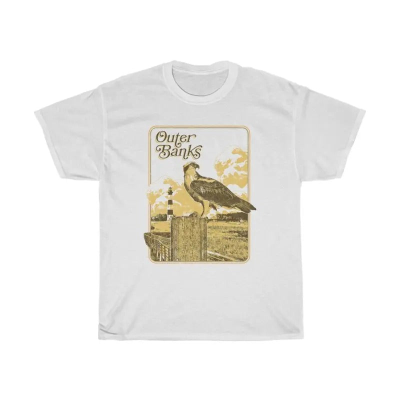 Vintage Style Outer Banks Osprey TShirt Menswear Top