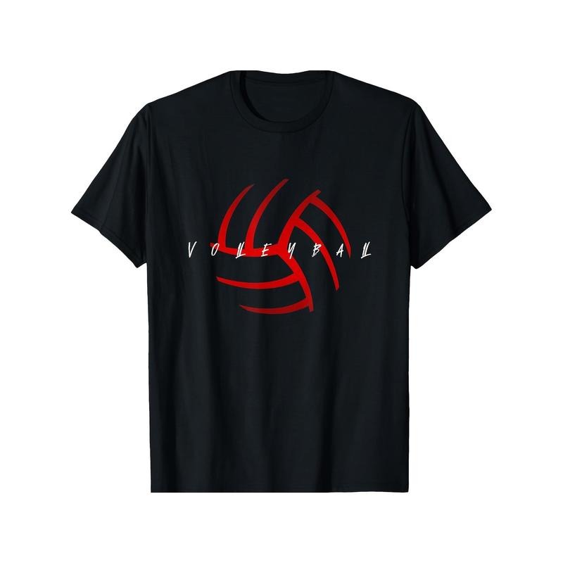 Volleyball Apparel - Volleyball T-Shirt made in usa