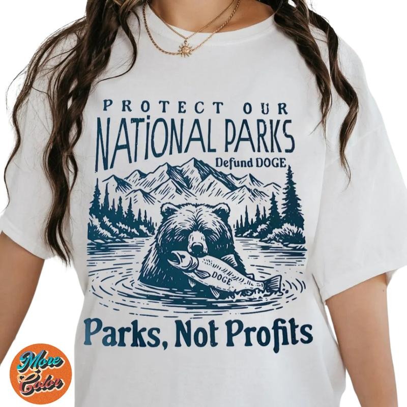 We Need Protect Out Park Anime Shirts, Cotton Unisex T-shirt, Crew Neck, Size S- 3xl, Menswear Top, Womenswear Top Underwear Streetwear