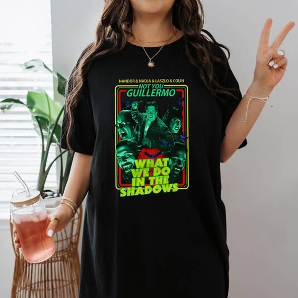 What We Do In The Shadow Shirt Nandor Nadja And Laszlo Shirt Halloween Movie Shirt