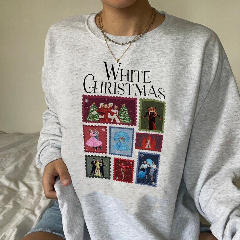 White Christmas Sweatshirt, Christmas Film Hoodie, White Christmas T-Shirt, Sisters Sisters Christmas Song Shirt, Christmas Gifts For Her