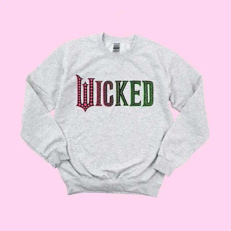 Wicked Crewneck Shirt, Wicked The Musical Costume, Wicked The Musical Gifts