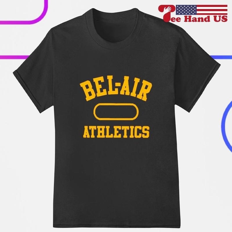 Will Smith Fresh Prince Bel Air Bel Air Athletics Tee Retro College Style Sports Graphic Shirt 90s Streetwear Vibe Shirt designer shirts