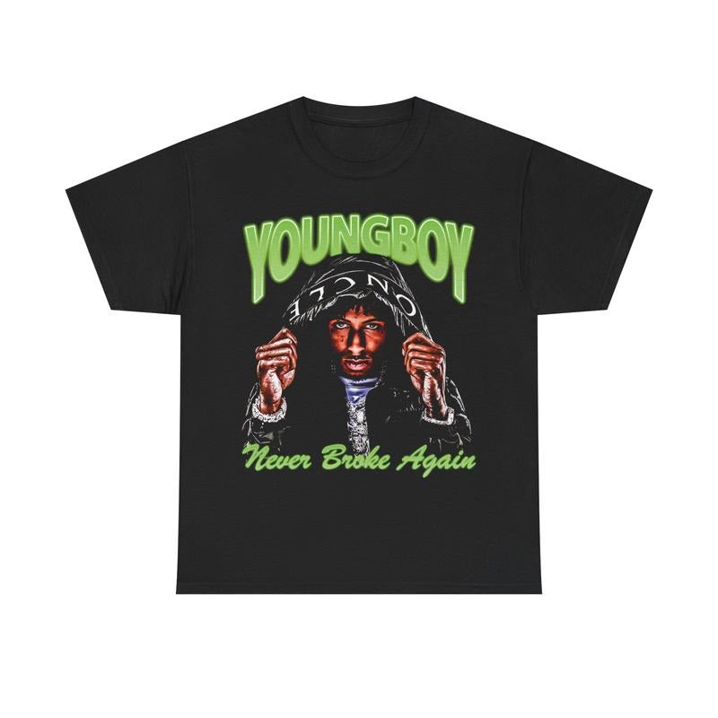 YB Hard Vintage Opium Y2k T-Shirt Rap Tee Hip Hop Graphic Print Casual Cotton Classic Menswear Top