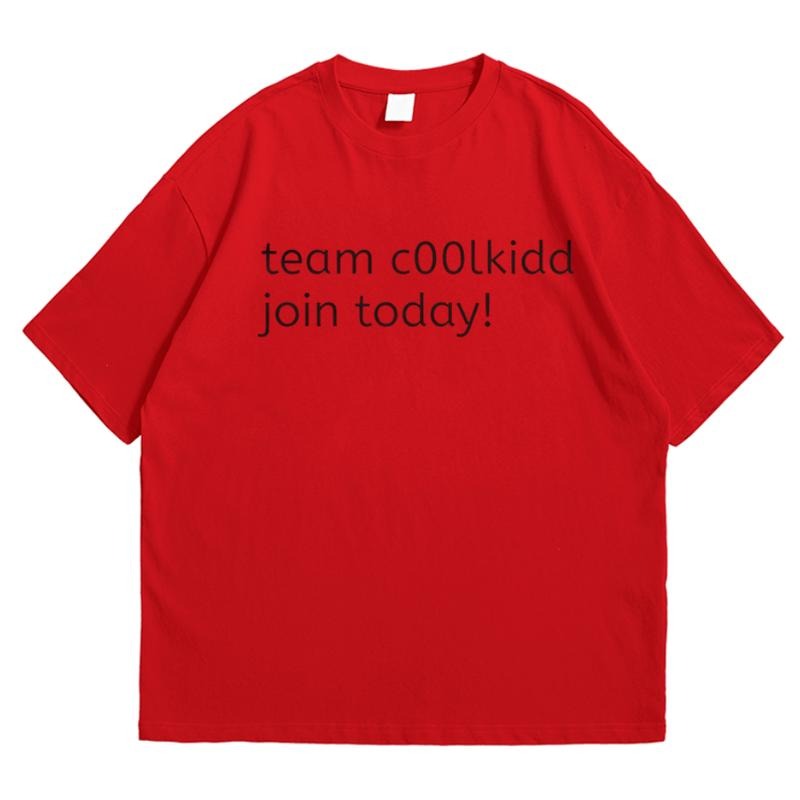 team coolkid - red T-Shirt Perfect Everyday Tee Trendy, Viral, and On-Point