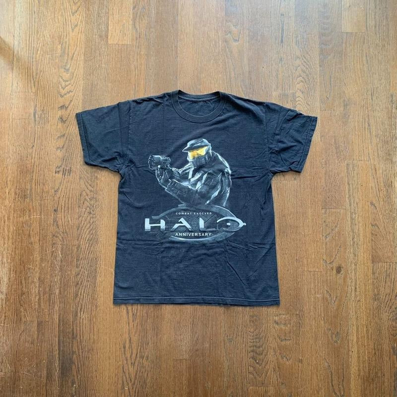vintage halo combat evolved anniversary tshirt, Unisex T-shirt