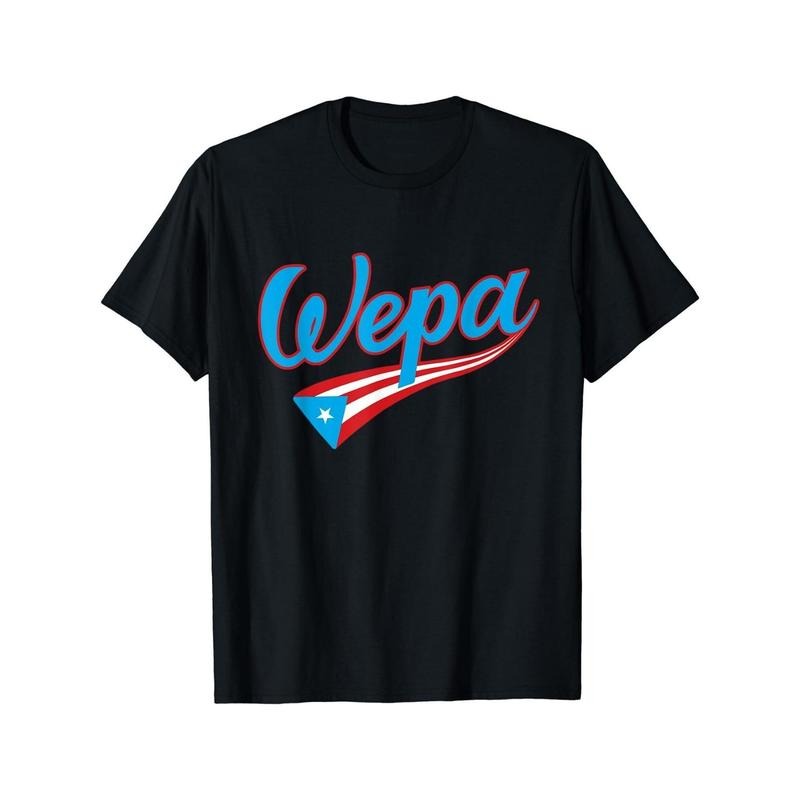 wepa Men's cotton T-shirt with trendy pattern print - Summer comfort goes with everything Made in USA