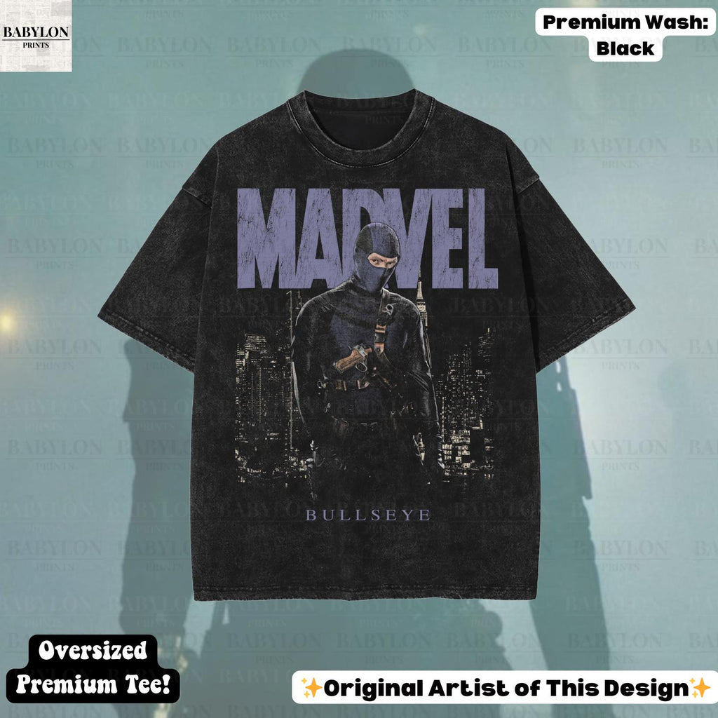 Oversized Bullseye Daredevil Benjamin Pointdexter Mcu Disneyland Daredevil Retro Marvel Daredevil Born Again Merch (1)
