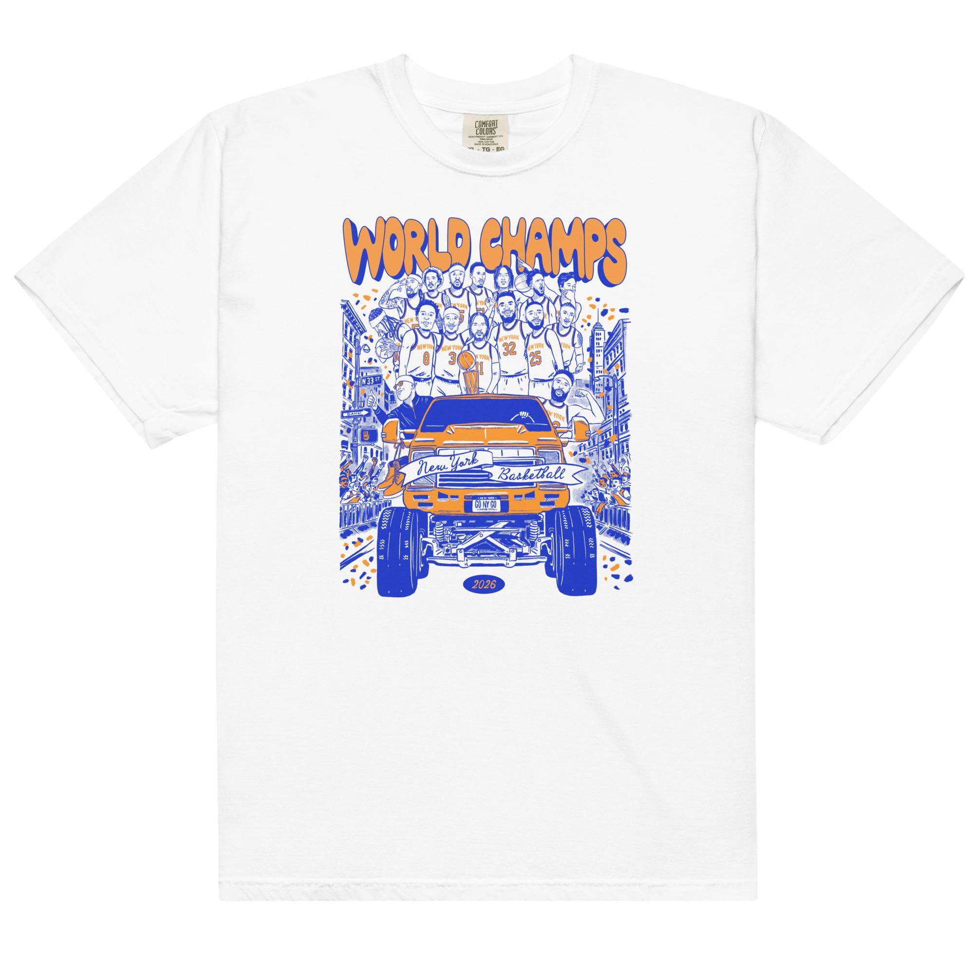Champs York Basketball Vintage Illustrated Unisex T-shirt, Sweatshirt, Hoodie (1)