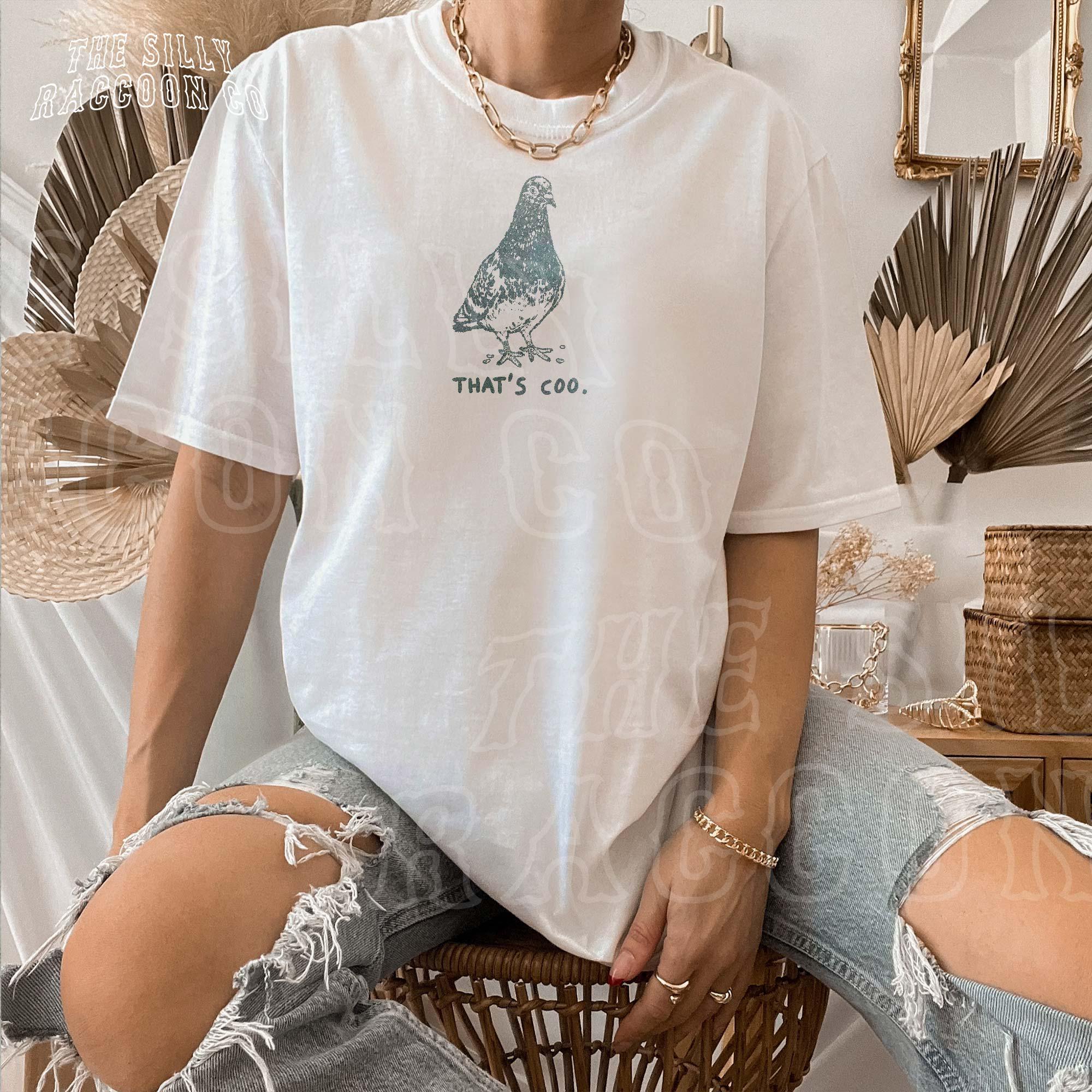 Vintage Pigeon Coo Punny Unisex T-shirt, Sweatshirt, Hoodie (1)