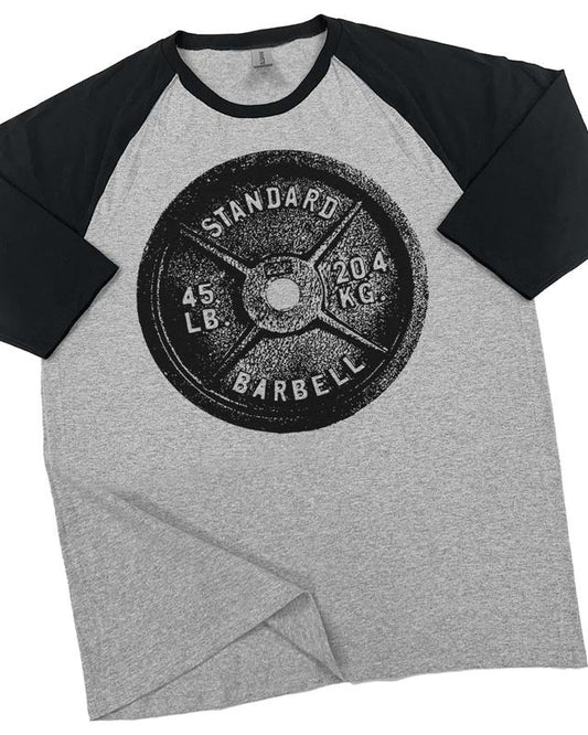 001. RAGLAN Deadlift Funny Workout Gym T-Shirt for Men