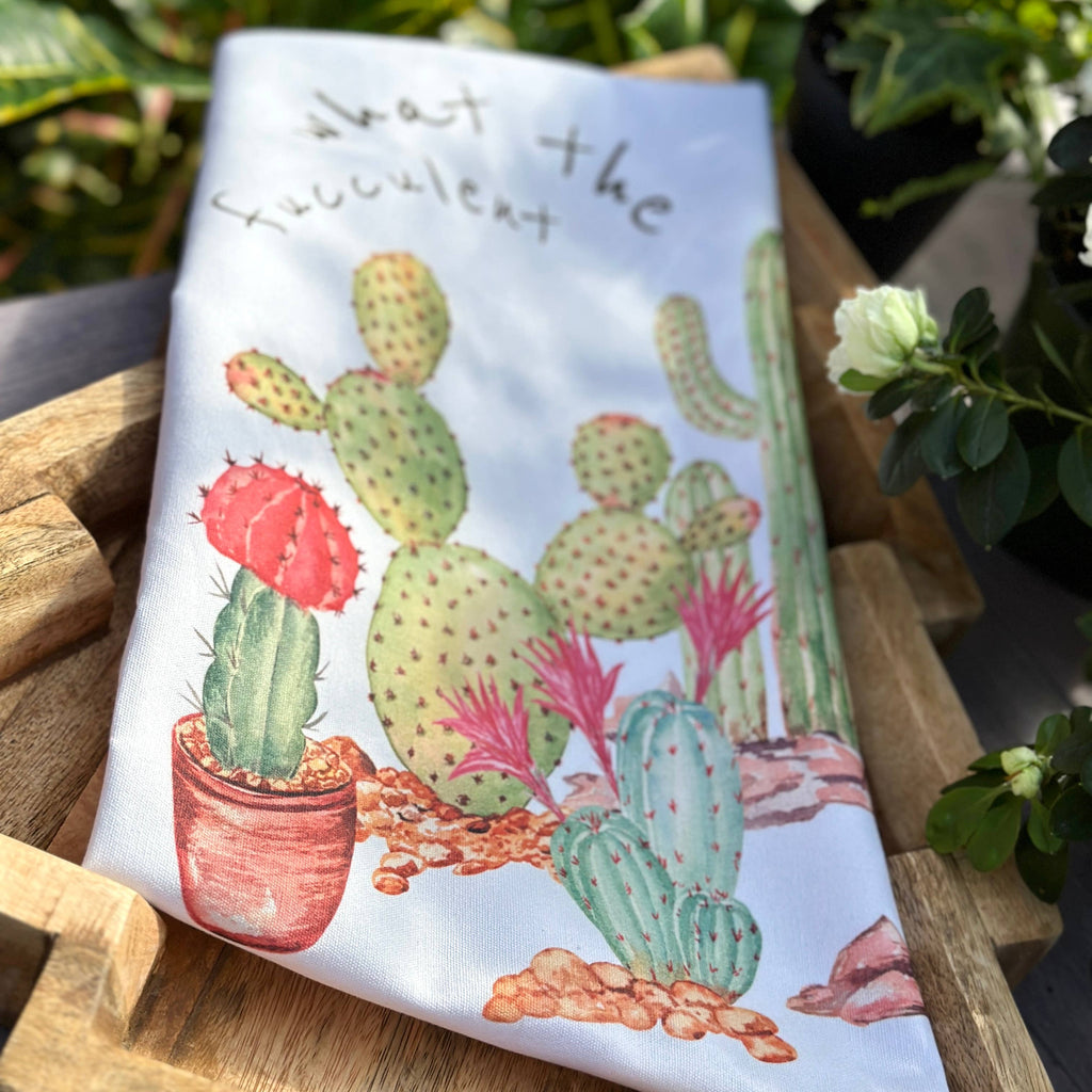 Tea Towels - Fucculent