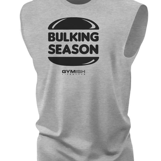 060. Bulking Season Workout Muscle Tank Top for Men