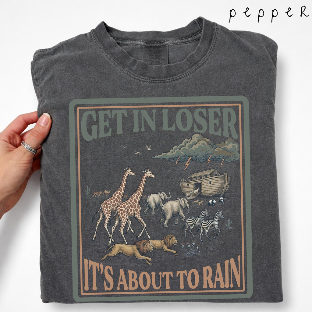 Bible Verse Christian Retro Get Loser Rain Tee Faith Humor Religious Jesus (2)