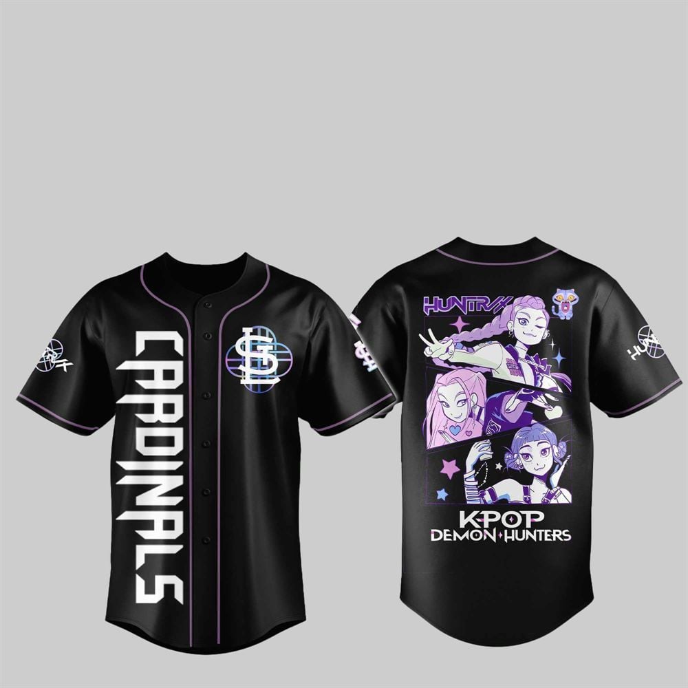 2025 Cardinals KPop Demon Hunters Jersey - Grishko.com