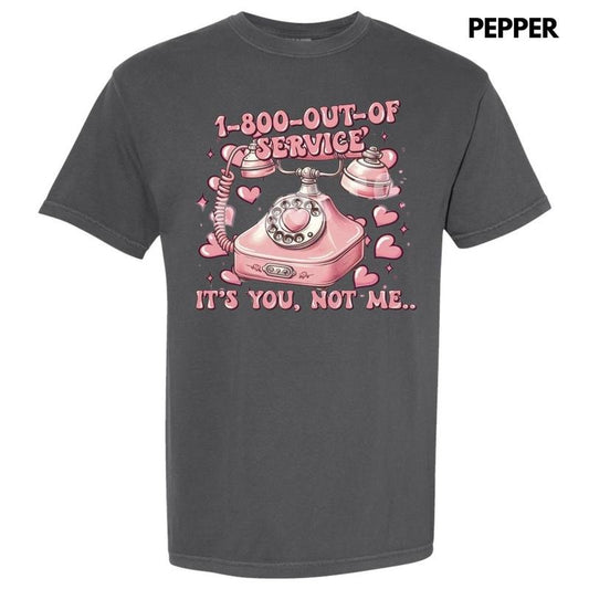 1-800-Out-Of-Service Comfort Colors T-Shirt