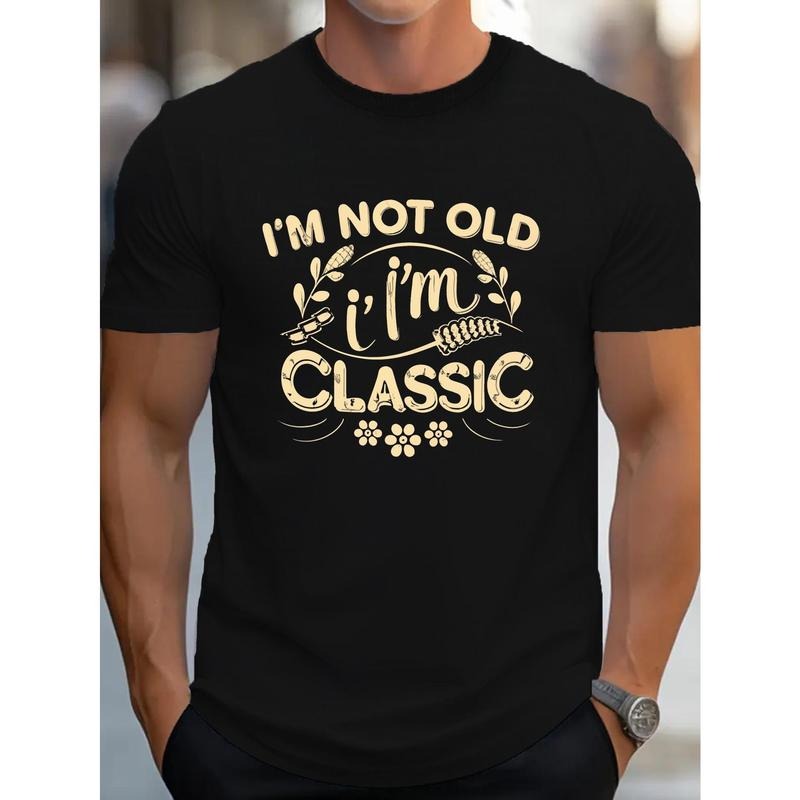 1 pc, 100% cotton T-shirt, classic Old G500 pure cotton men's T-shirt comfort fit Made in USA