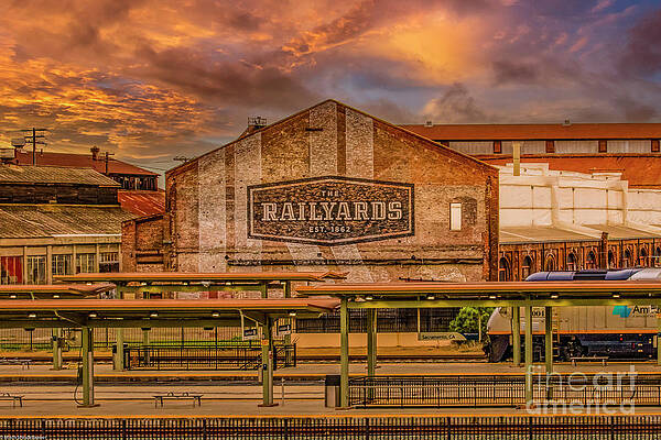 The Railyards  Of Sacramento #1 Print