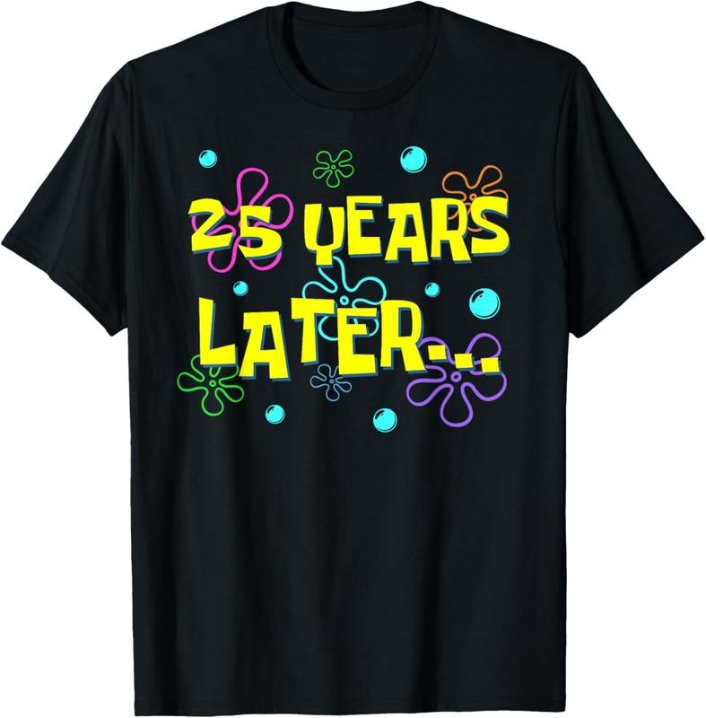 [100% Cotton] 25 Years Later 25th Birthday Party 25 Year Old Funny Meme T-Shirt Hoodie, Sweatshirt | DripVista.com