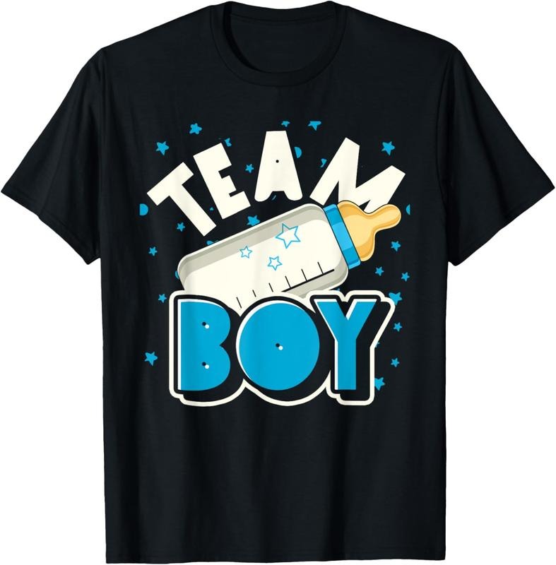 100% Cotton  Announcement Team Boy  Party Gender Reveal T-Shirt Hoodie, Sweatshirt | DripVista.com