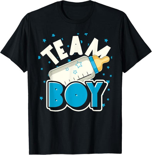 100% Cotton  Announcement Team Boy  Party Gender Reveal T-Shirt Hoodie, Sweatshirt | DripVista.com