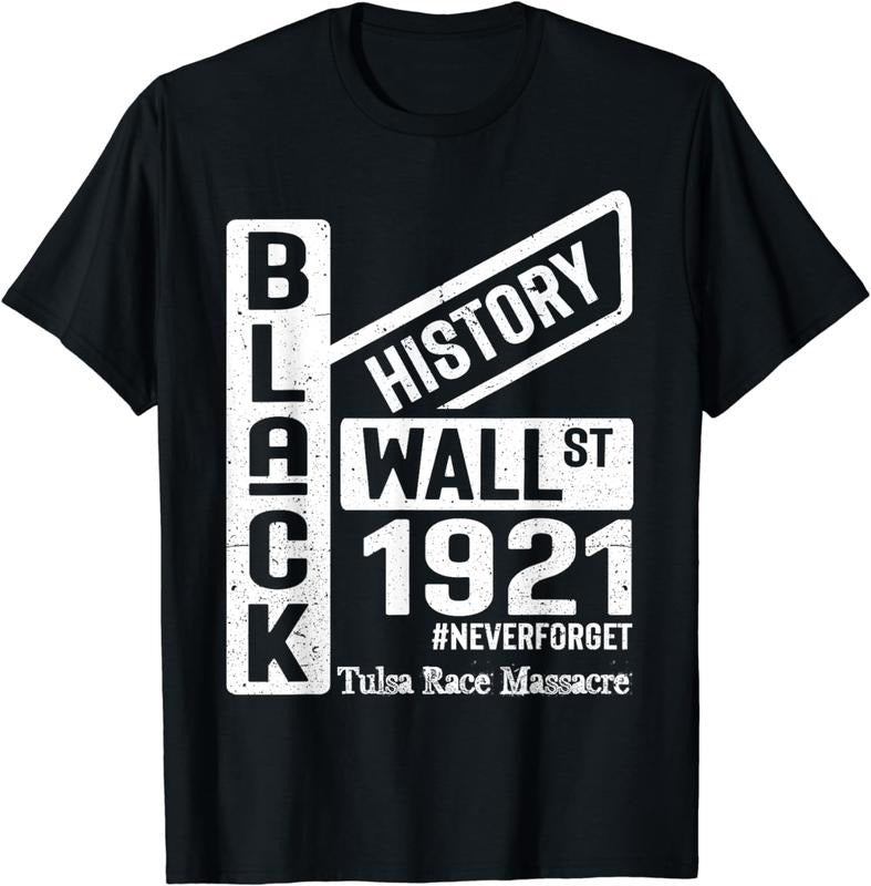 [100% Cotton] Black History Wall Lightsaber brand 1921 Tulsa Race Massacre Never Forget T-Shirt Hoodie, Sweatshirt