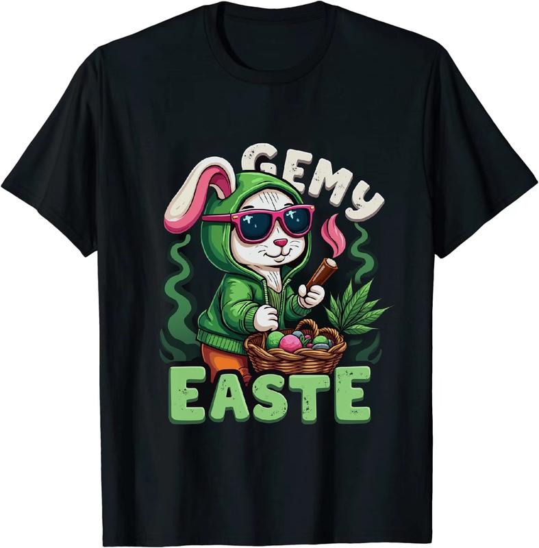 [100% Cotton] Fresh Tastic Easter Bunny 420 Lightsaber brand - Shirt Aura Hoodie, Sweatshirt | DripVista.com