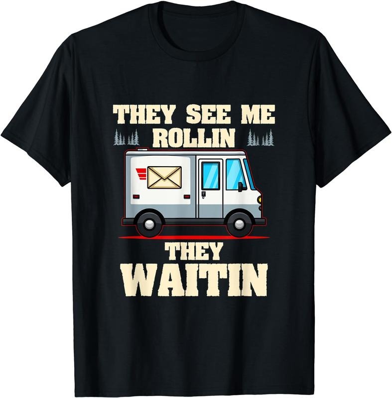 [100% Cotton] Funny Mail Carrier Postal Worker Postman T-Shirt Black Hoodie, Sweatshirt | DripVista.com