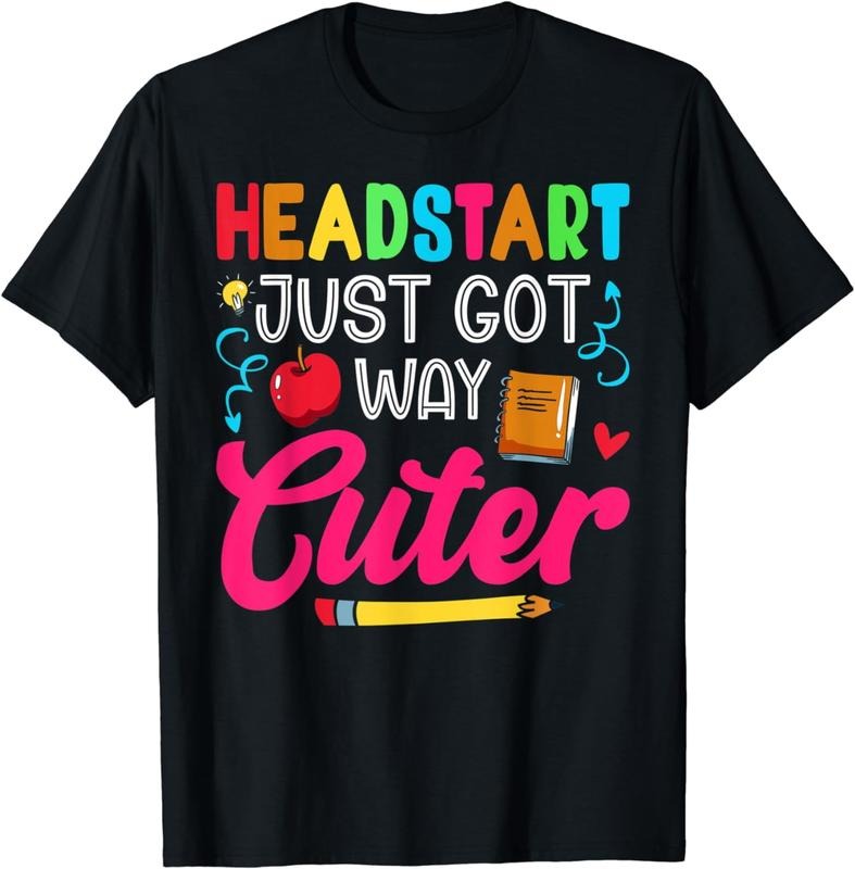 [100% Cotton] HEADSTART Just Got Way CUTER School Graduation Girls T-Shirt Hoodie, Sweatshirt | DripVista.com