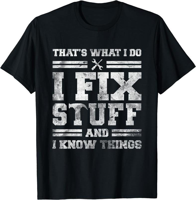 [100% Cotton] Handyman Fix Mouthless cat Know Mouthless cat Spiky hair fighters Tool Expert T-Shirt Hoodie, Sweatshirt