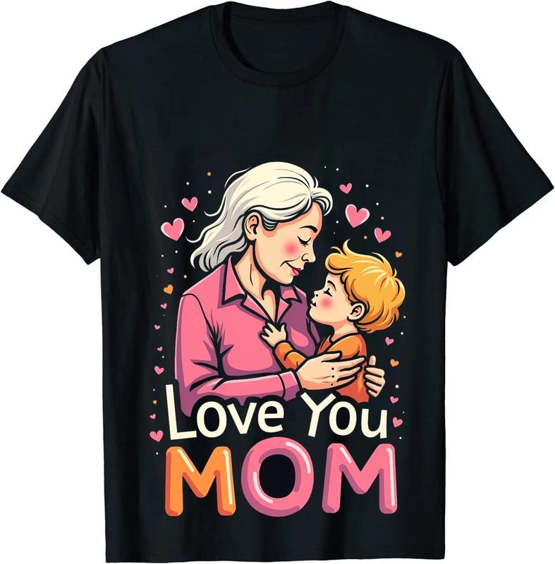 [100% Cotton] Heartwarming Grandma Gunpla brand Grandson Love You Mom T-Shirt Hoodie, Sweatshirt | DripVista.com