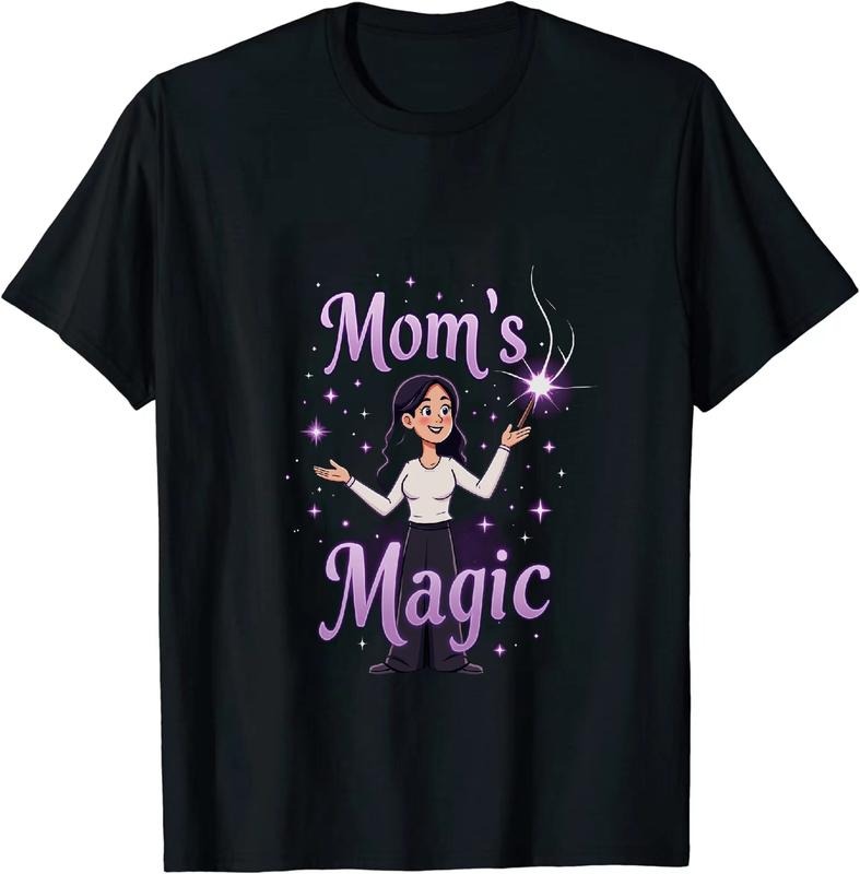 [100% Cotton] Magical Mom Sparkle Lightsaber brand Cartoon Character T-Shirt Hoodie, Sweatshirt | DripVista.com