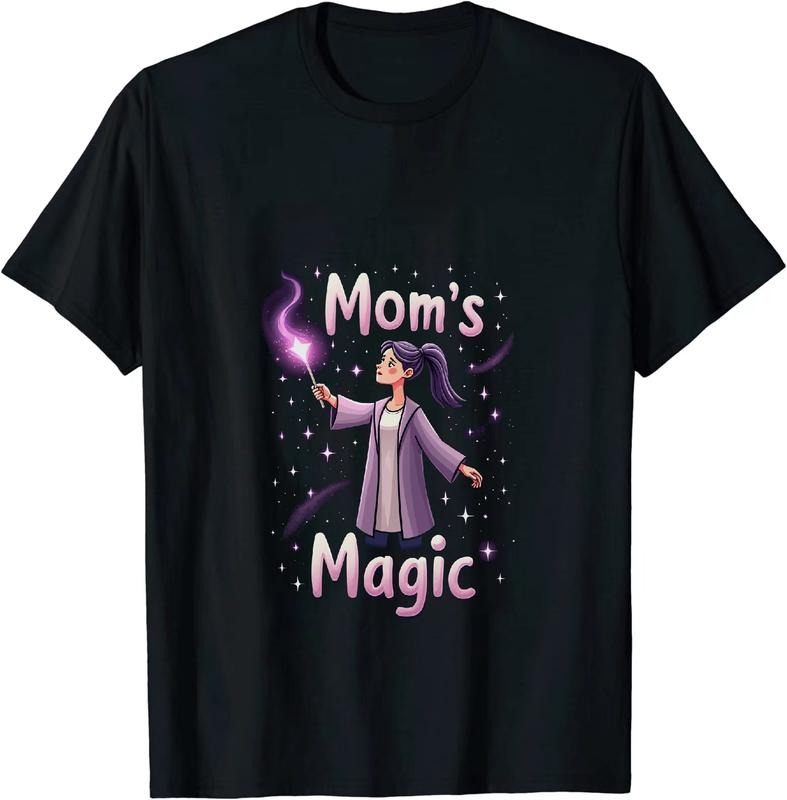 [100% Cotton] Magical Mom With Purple Hair Gunpla brand Moon Wand T-Shirt Design Hoodie, Sweatshirt | DripVista.com