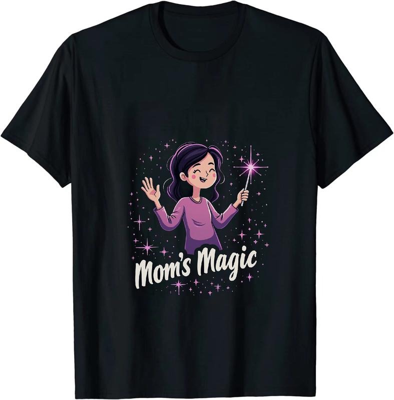 [100% Cotton] Magical Mom With Sparkly Wand Lightsaber brand T-Shirt Hoodie, Sweatshirt | DripVista.com