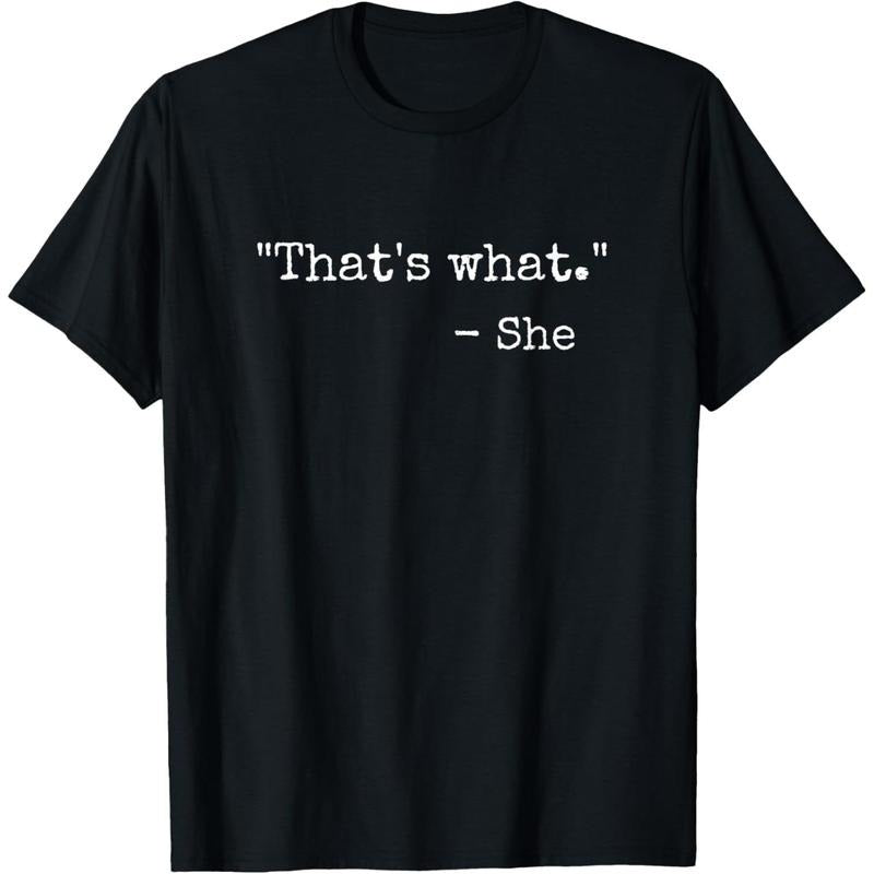 [100% Cotton] Men'WB shield That'WB shield What She Said Quote Classic Dad Joke Saying T-Shirt Golf Gift T-Shirt For Men...