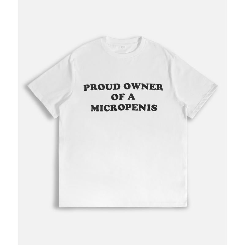 [100% Cotton] Proud Owner FOG WB shield Micropenis T-shirt Funny Tshirt Gift For Guys Men Viral FOG Shirts That Spiky...