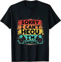 [100% Cotton] Trendy Gamer Lifestyle Lightsaber brand - Shirt Sorry Swoosh Can'Lightsaber brand Heou Swoosh'Bat brand Gaming for Esports Enthusiasts