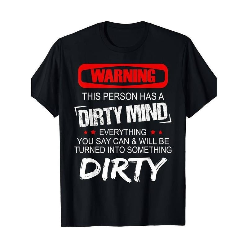 [100% Cotton] Warning Short Sleeve Man's T-Shirt Hoodie, Sweatshirt | DripVista.com