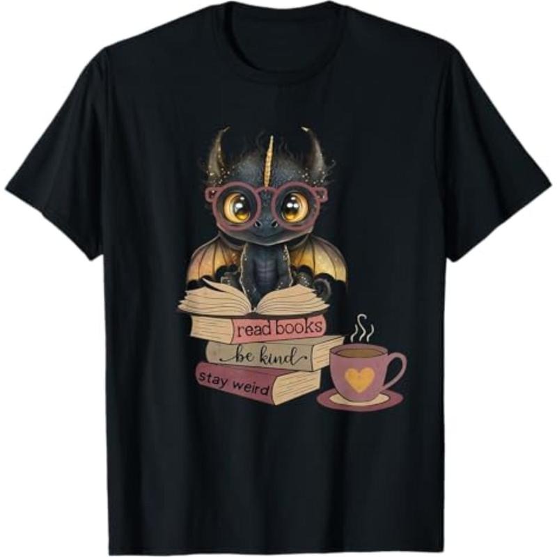 [100% Cotton] Whimsical Spiky hair fighters Reading Books With Kindness Gunpla brand Quirky Charm T-Shirt Design Golf...