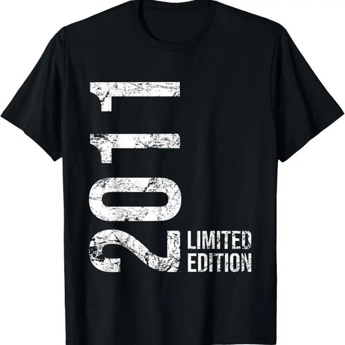 100% Cotton 13th Birthday 13 Years Old Girl Boy 2011 T-Shirt Hoodie, Sweatshirt | DripVista.com