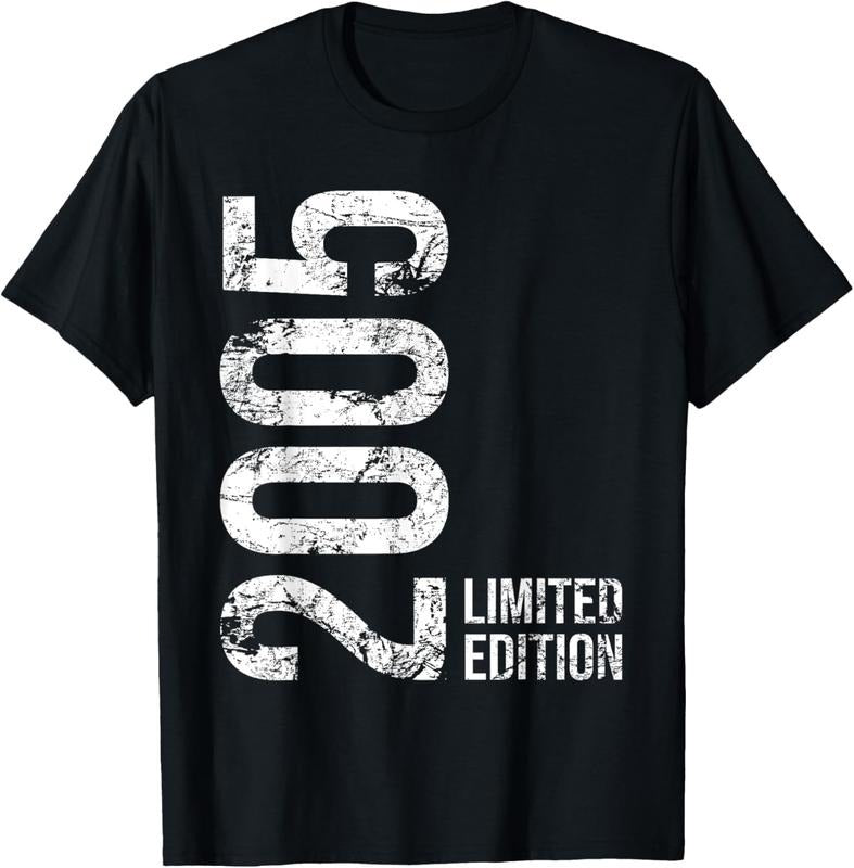 100% Cotton 19th Birthday 19 Years Old Girl Boy 2005 T-Shirt Hoodie, Sweatshirt | DripVista.com