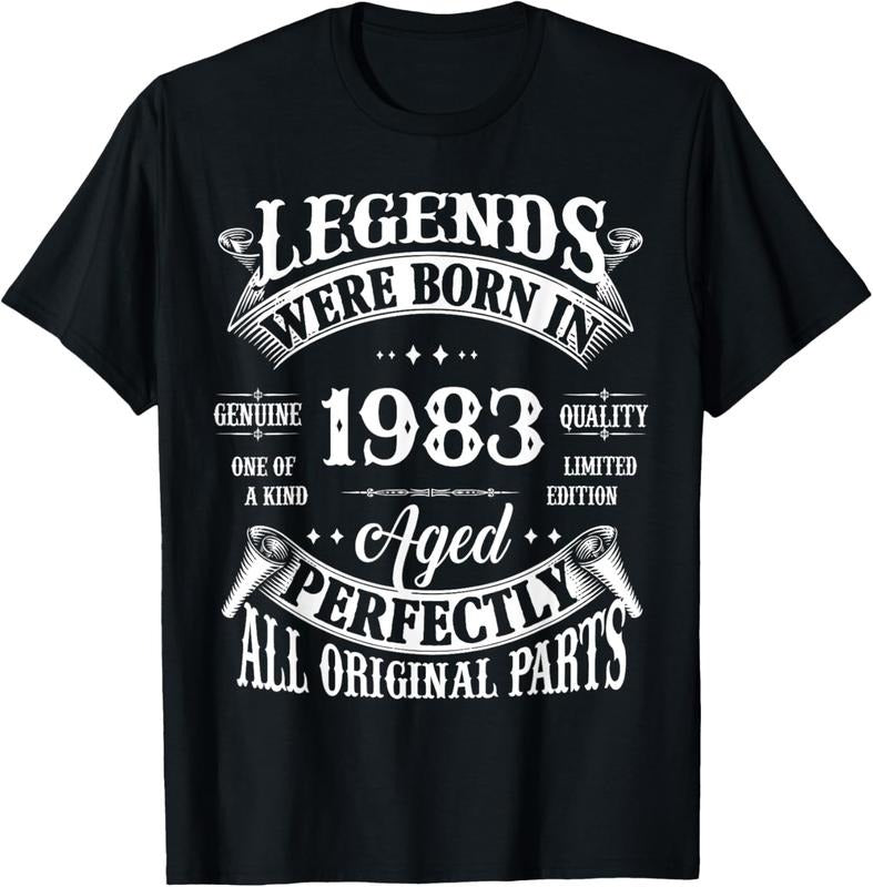 100% Cotton 42 Years Old T-Shirt Hoodie, Sweatshirt | DripVista.com