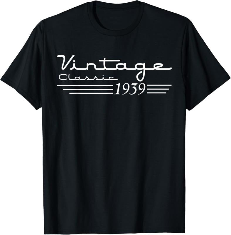 100% Cotton 85 Year Old Gifts Vintage 1939 85th Men Women 85th Birthday T-Shirt Hoodie, Sweatshirt | DripVista.com