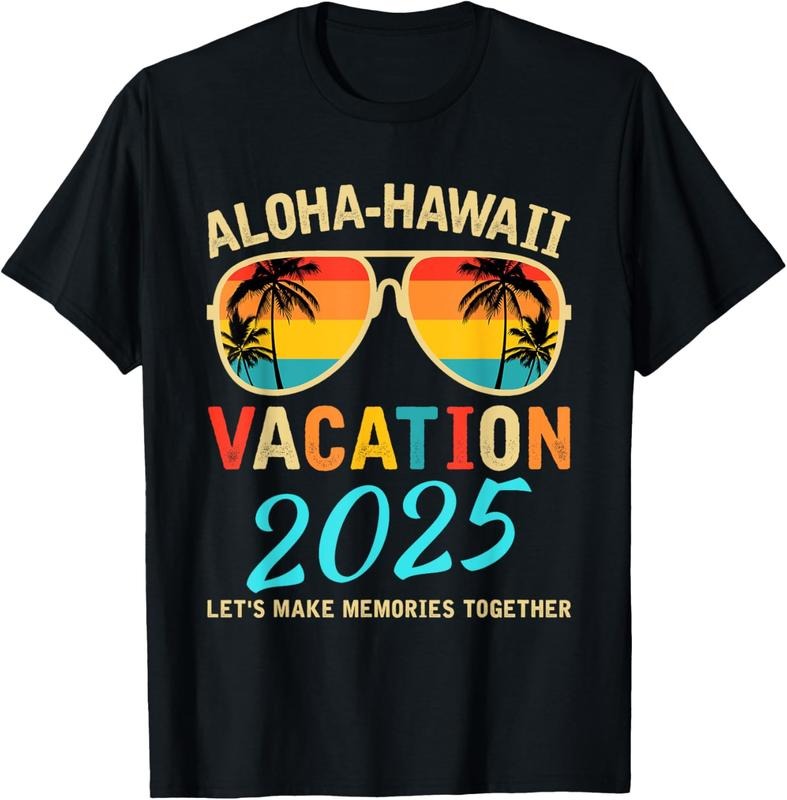 100% Cotton Aloha Hawaii Family Trip 2025 Making Memories Vacation Trip T-Shirt Hoodie, Sweatshirt | DripVista.com