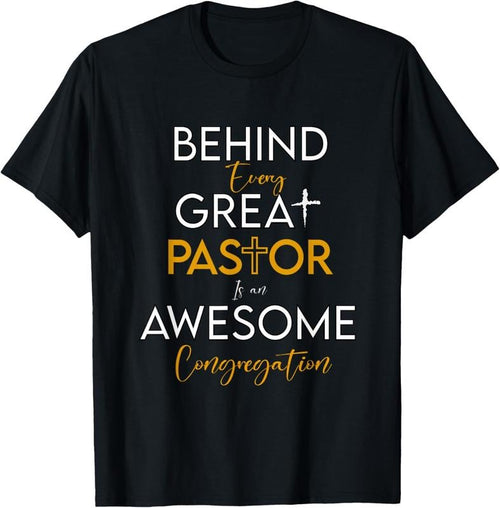 100% Cotton An Awesome Pastor Congregation Christian Preacher Minister T-Shirt Hoodie, Sweatshirt | DripVista.com